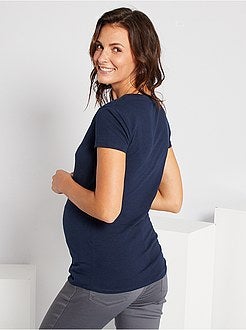 T-shirt pré-mamã de conceção ecológica - Kiabi