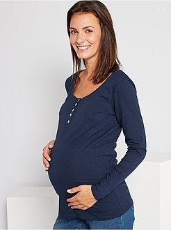 T-shirt pré-mamã de conceção ecológica - Kiabi