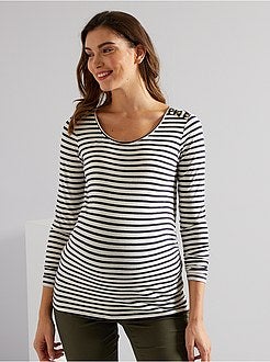 T-shirt pré-mamã de conceção ecológica - Kiabi