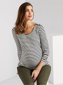 T-shirt pré-mamã de conceção ecológica - Kiabi