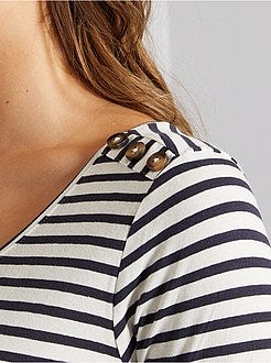 T-shirt pré-mamã de conceção ecológica - Kiabi