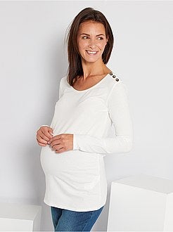 T-shirt pré-mamã de conceção ecológica - Kiabi