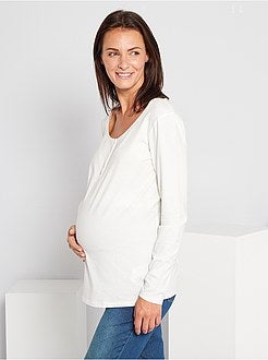 T-shirt pré-mamã de conceção ecológica - Kiabi