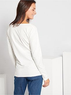 T-shirt pré-mamã de conceção ecológica - Kiabi