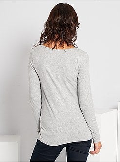 T-shirt pré-mamã de conceção ecológica - Kiabi