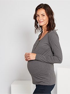 T-shirt pré-mamã de conceção ecológica - Kiabi