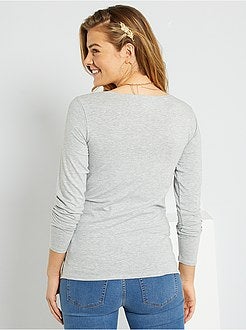 T-shirt pré-mamã de conceção ecológica - Kiabi