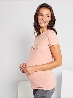 T-shirt pré-mamã de conceção ecológica - Kiabi