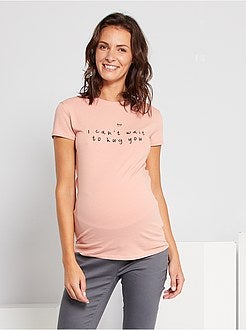 T-shirt pré-mamã de conceção ecológica - Kiabi