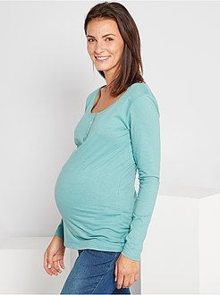 T-shirt pré-mamã de conceção ecológica - Kiabi