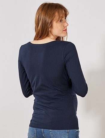 T-shirt pré-mamã 'Eco-Conception' - Kiabi