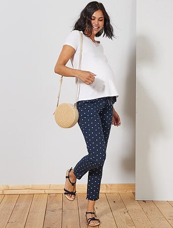 Futura mamã - T-shirt pré-mamã em renda - Kiabi