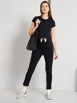 T-shirt pré-mamã gama 'eco-conception' - Kiabi