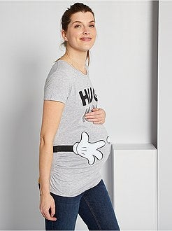 T-shirt pré-mamã 'Mickey' - Kiabi