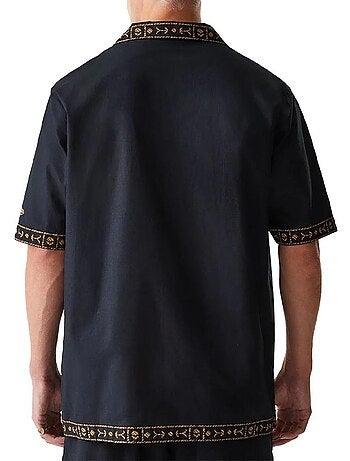 T-shirt Preta Masculina New Era MLB