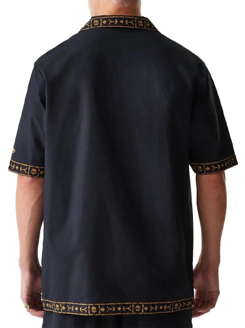 T-shirt Preta Masculina New Era MLB Preto - Kiabi