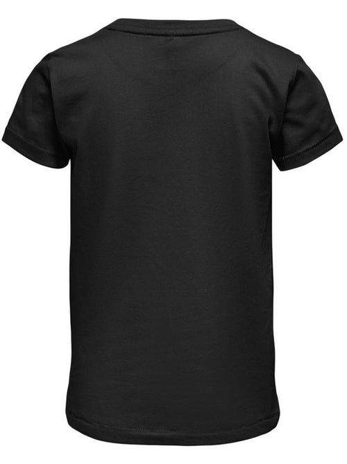 T-shirt Preta para Menina Kids ONLY Kogwendy - Kiabi