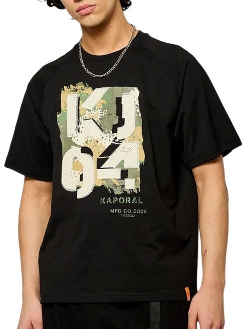 T-shirt preto para homem kaporal jock - Kiabi T-shirt preto para homem kaporal jock - Kiabi