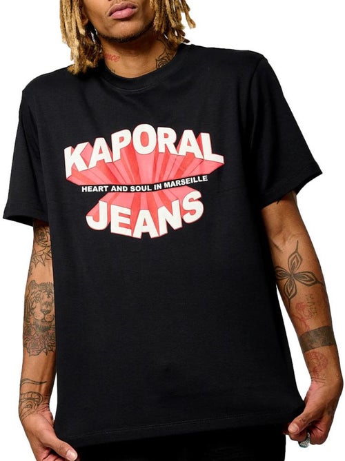 T-shirt Preto para Homem Kaporal Theom - Kiabi T-shirt Preto para Homem Kaporal Theom - Kiabi
