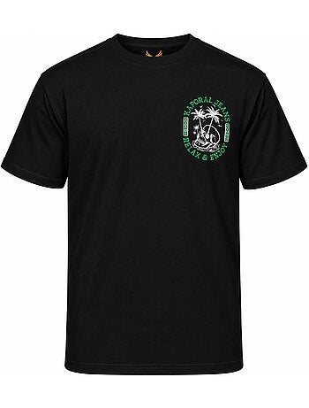 T-shirt preto para homem kaporal till