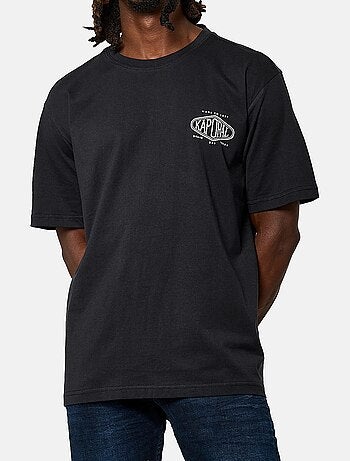 T-shirt Preto para Homem Kaporal VADIH