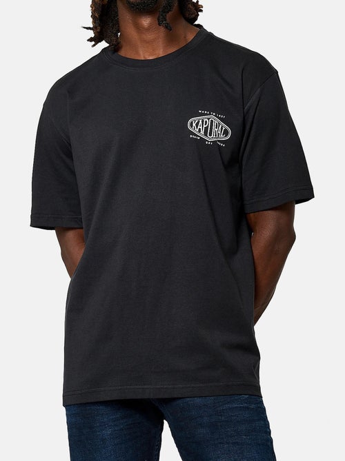 T-shirt Preto para Homem Kaporal VADIH - Kiabi