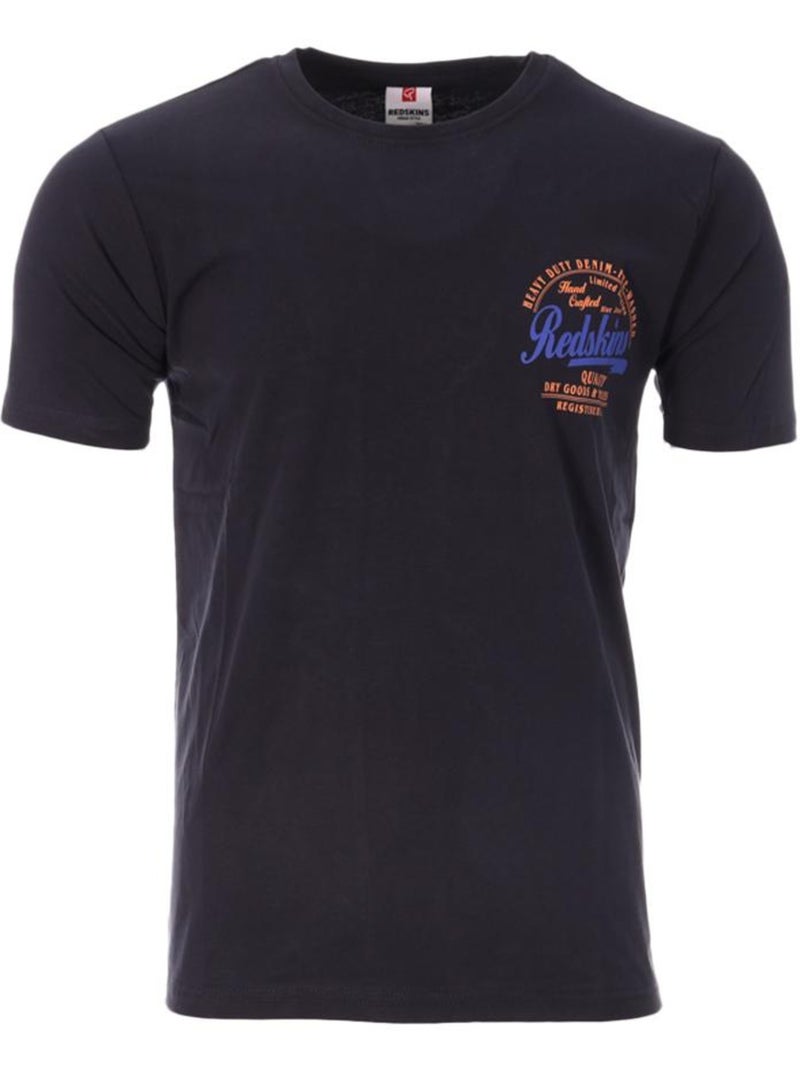 T-Shirt Preto para Homem Redskins TS6214 Azul-marinho - Kiabi