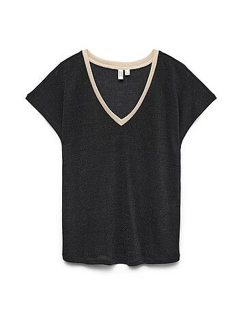 T-shirt Bege para Mulher Vero Moda Gita