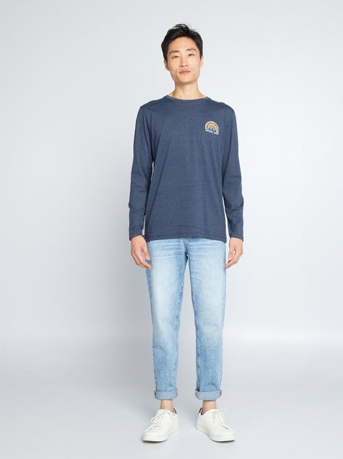 T-shirt 'Produkt' em jersey - Kiabi