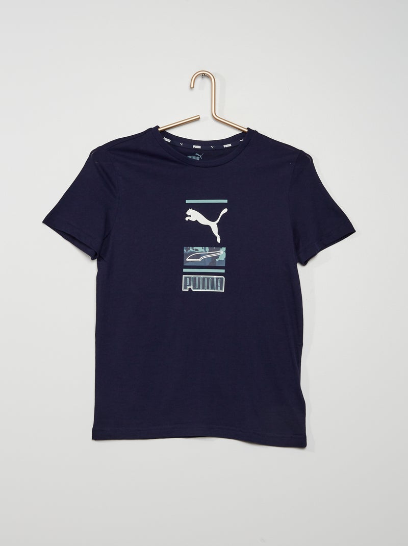T-shirt 'Puma' AZUL - Kiabi