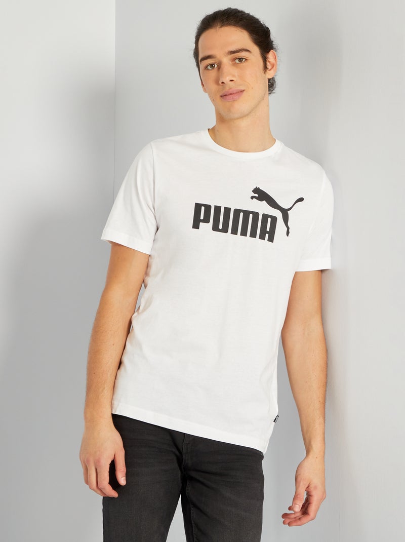 T-shirt 'Puma' BRANCO - Kiabi