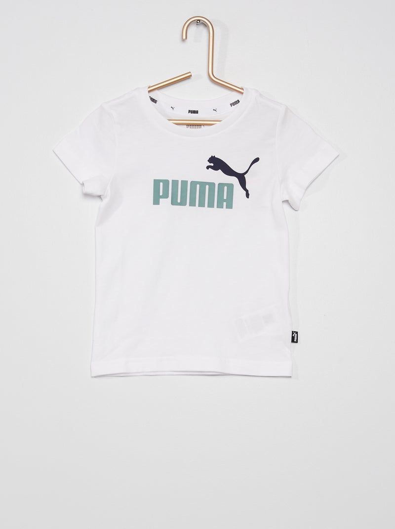 T-shirt 'puma' BRANCO - Kiabi