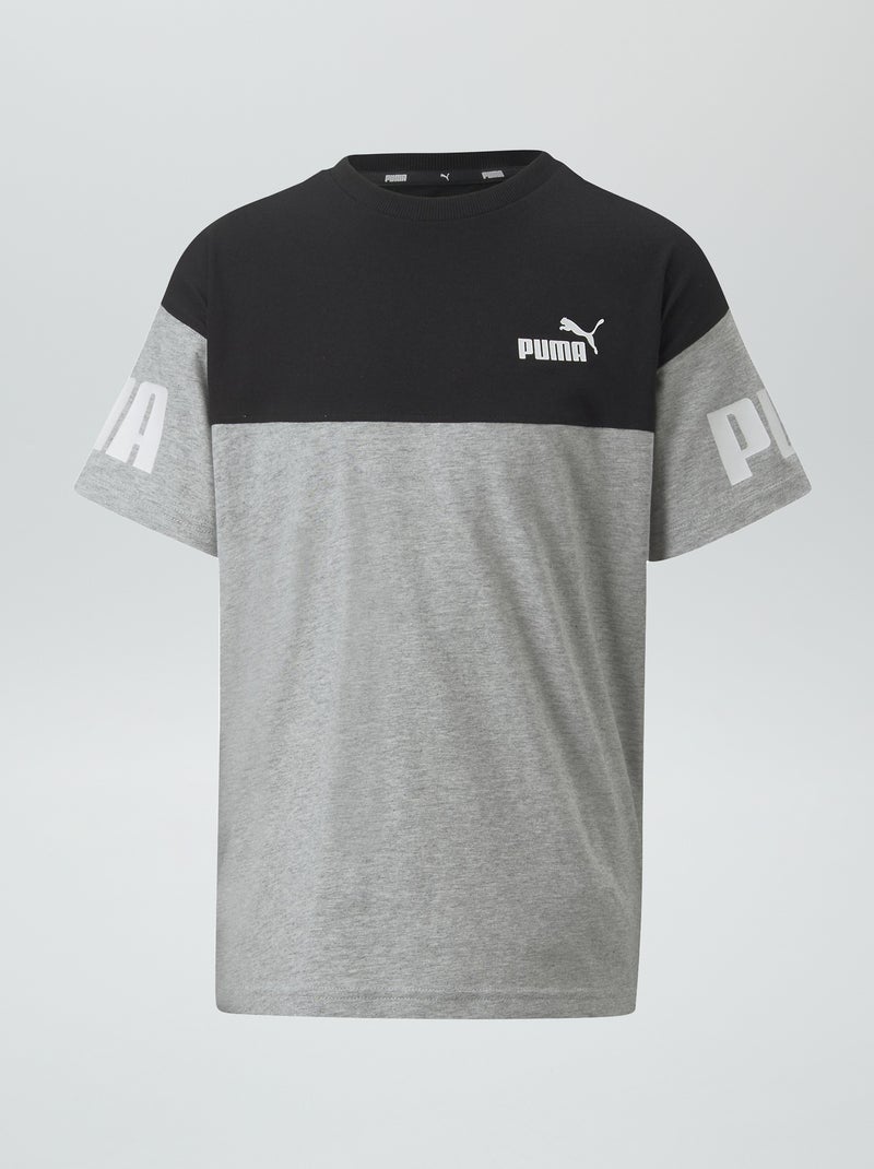 T-shirt 'Puma' color-block BRANCO - Kiabi