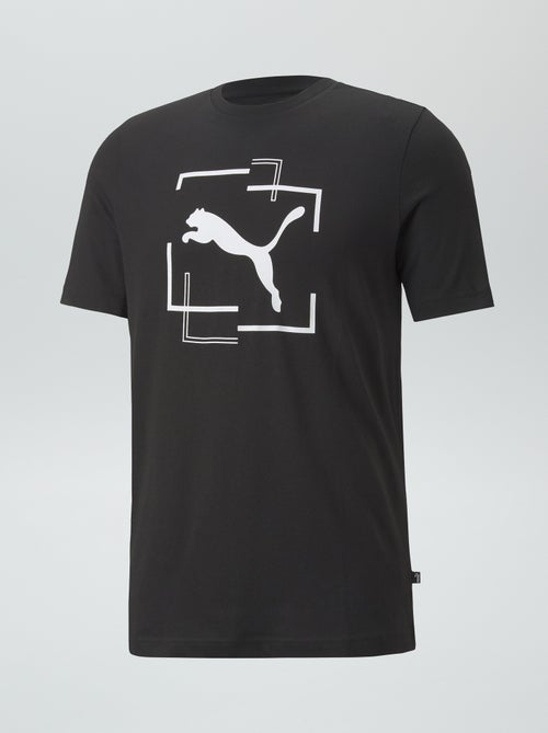 T-shirt 'Puma' de gola redonda - Kiabi