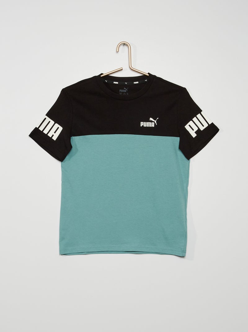T-shirt 'Puma' em jersey AZUL - Kiabi