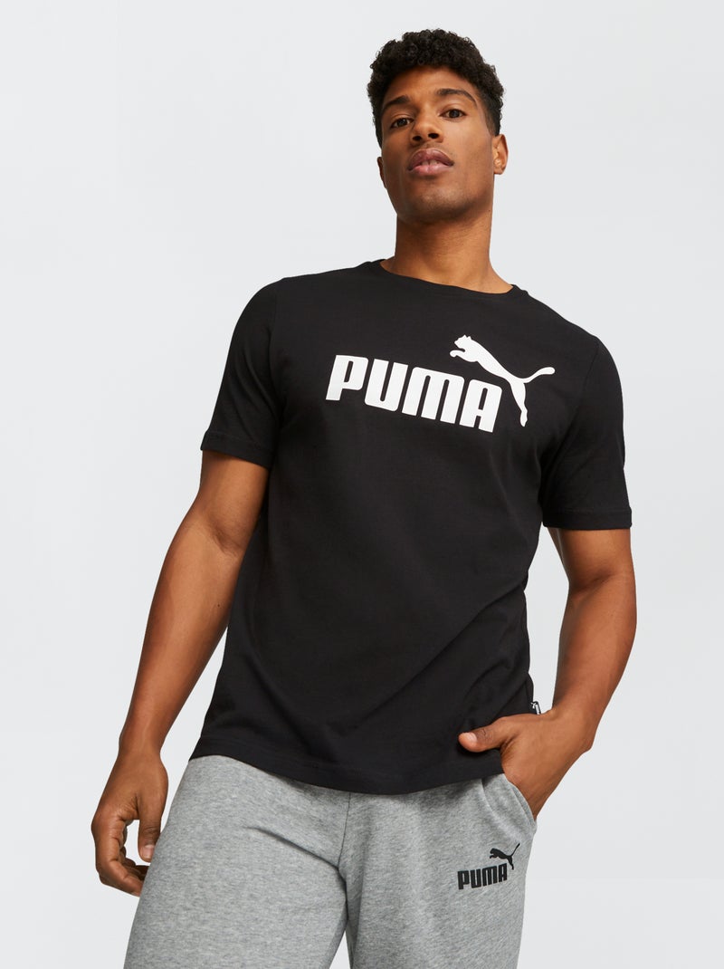T-shirt 'Puma' PRETO - Kiabi