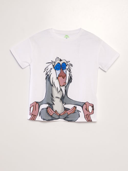 T-shirt 'Rafiki' de manga curta - Kiabi