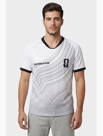 T-shirt raglan desporto | licença oficial fifa world cup 2026