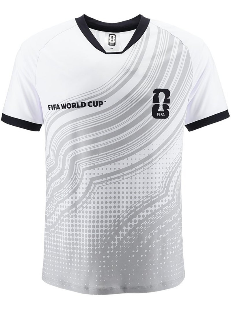 T-shirt raglan desporto | licença oficial fifa world cup 2026 Branco - Kiabi