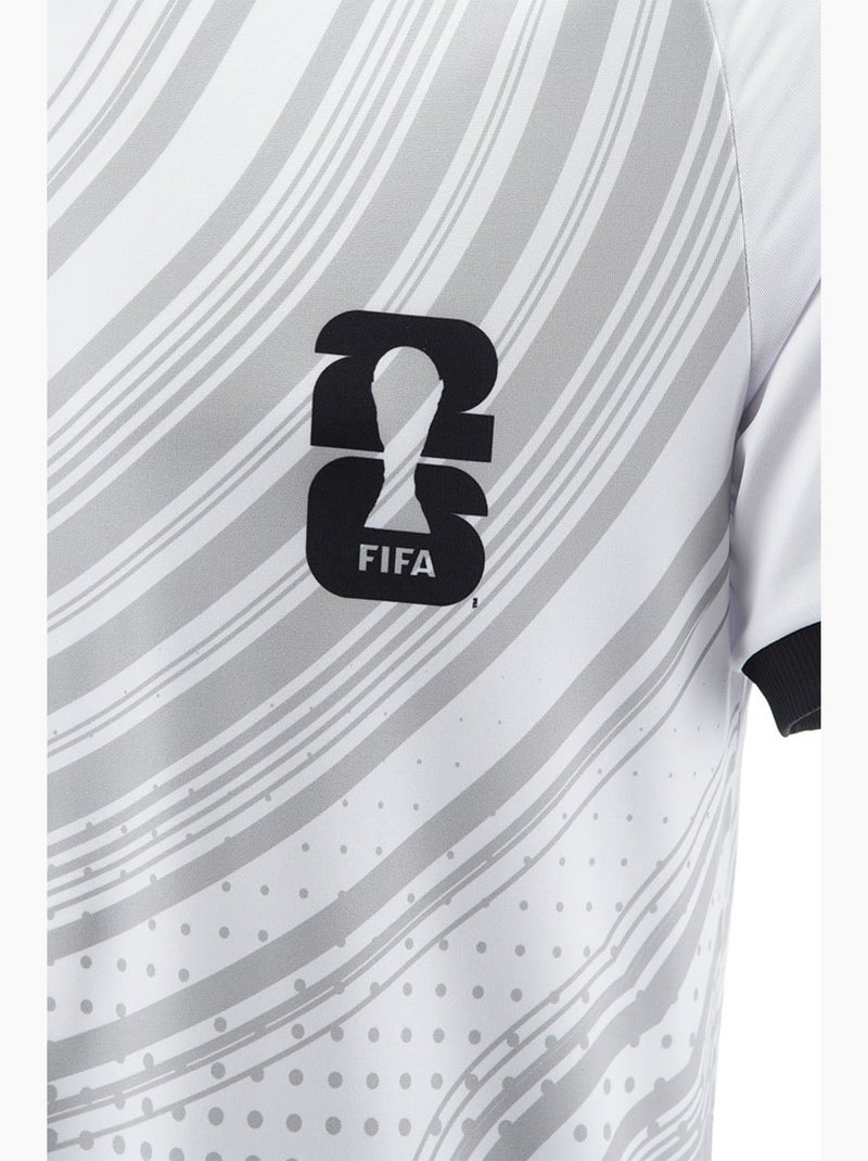 T-shirt raglan desporto | licença oficial fifa world cup 2026 Branco - Kiabi