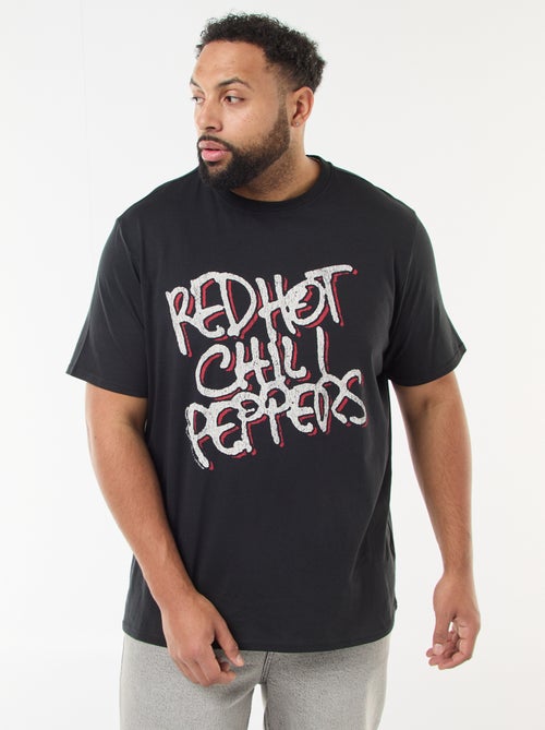 T-shirt 'Red Hot Chili Peppers' de manga curta - Kiabi