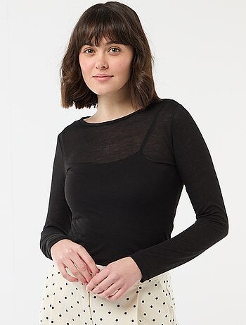 T-shirt regata 2-em-1