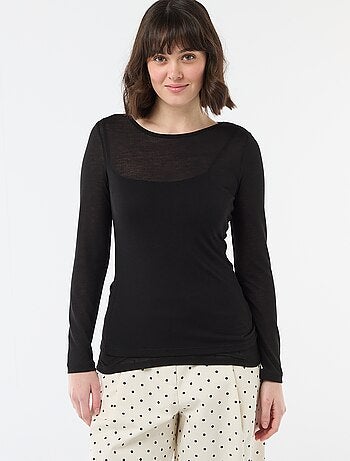 T-shirt regata 2-em-1