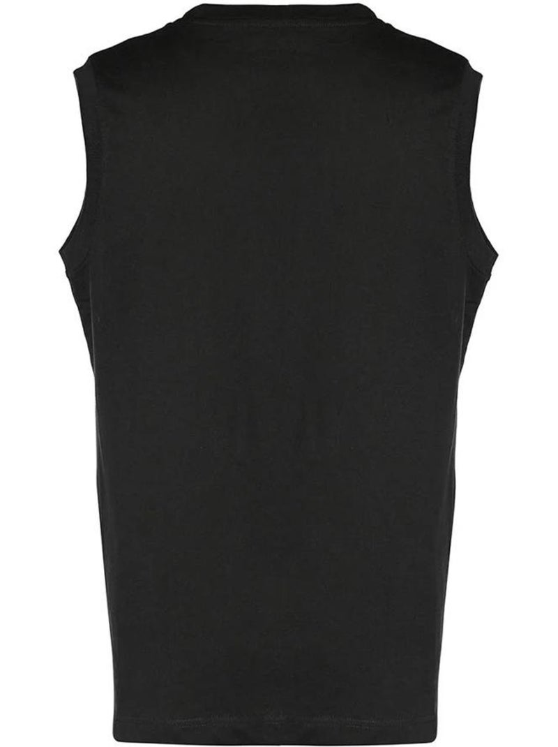 T-shirt regata kappa cadwal preto para homem Preto - Kiabi