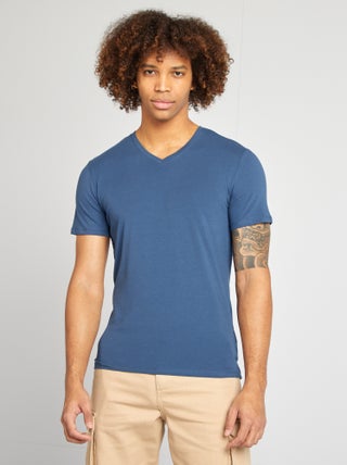 T-shirt regular elástica