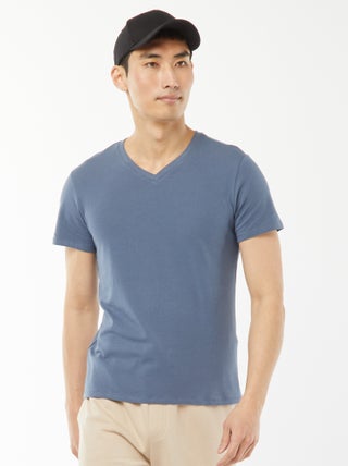 T-shirt regular elástica