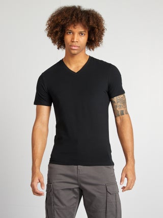 T-shirt regular elástica