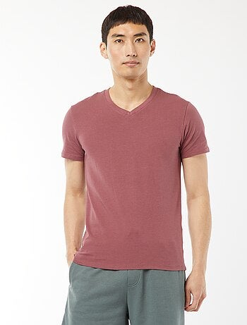 T-shirt regular elástica