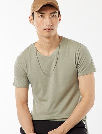 T-shirt regular elástica