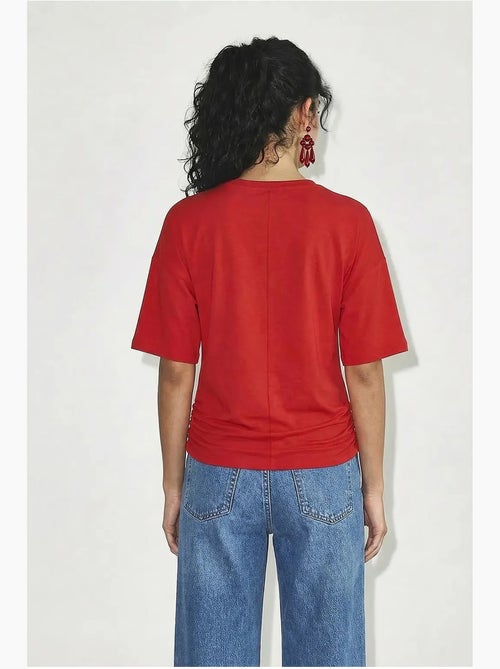 T-shirt regular fit com gola redonda lucci - Kiabi